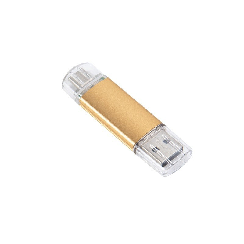 Type-c mobile phone USB flash drive 128g dual use for computer