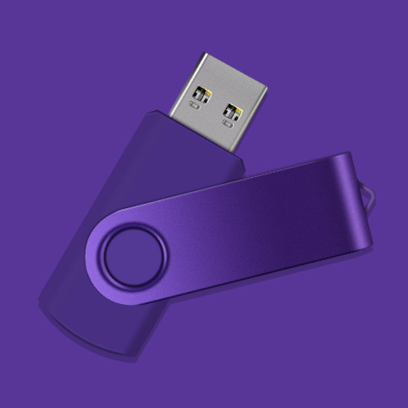 Rotating USB disk 32g color creative