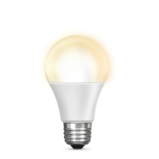 9W (60W Replacement) Soft White (2700K) A19 LED Alexa Google Smart Bulb (3-Pack)