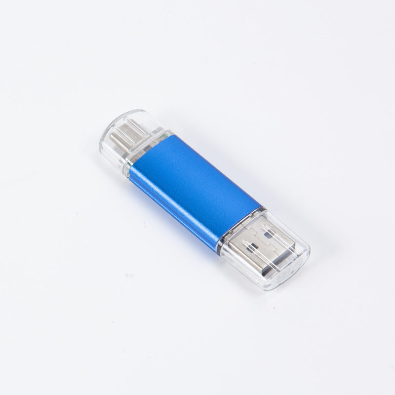 Type-c mobile phone USB flash drive 128g dual use for computer