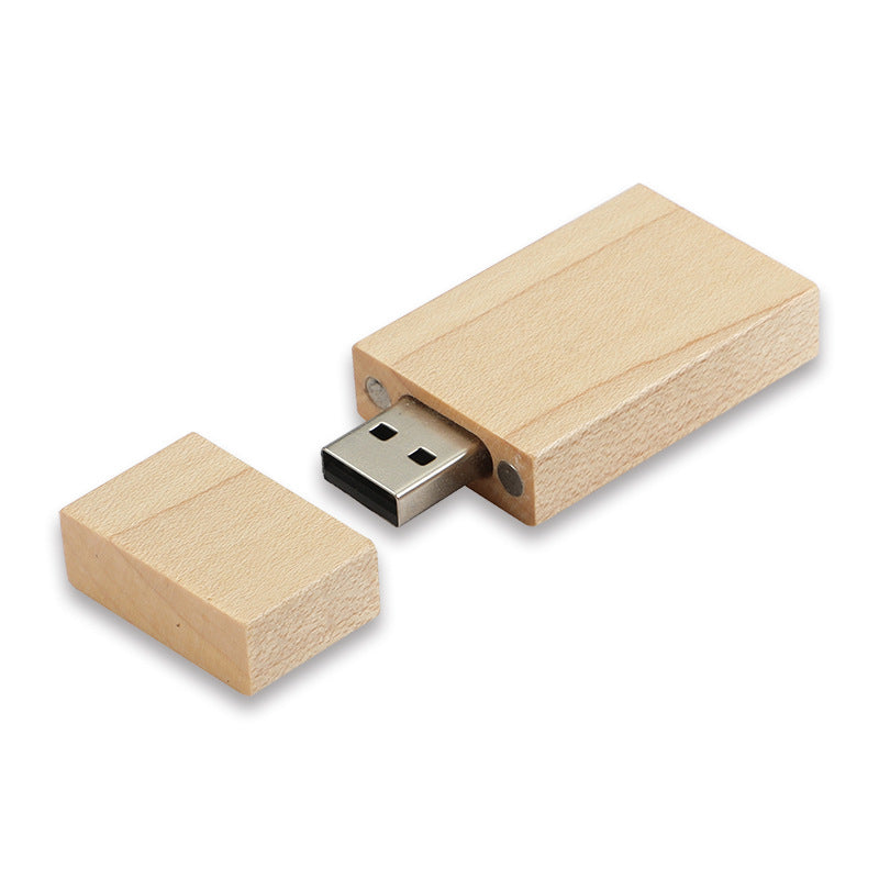 Wooden USB rotating high speed USB 32g